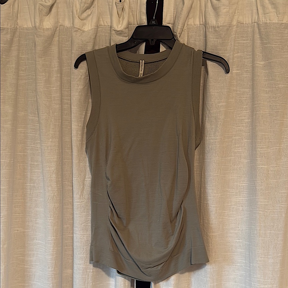 Olive Sleeveless Top
